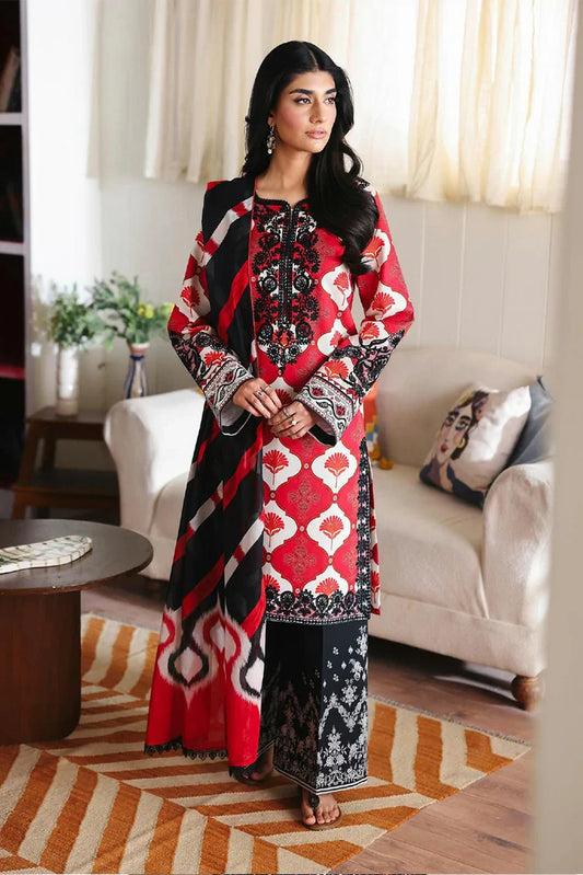 Picture of Rajbari - Nissa Summer Floral Symphony Collection - Design 04 - Unstitched - Available at Raja Sahib