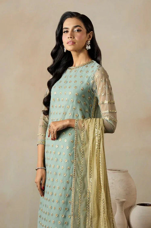 Picture of Zarif - Dharkash Formals - ZRF-DK-02 AZHARA - Unstitched - Available at Raja Sahib