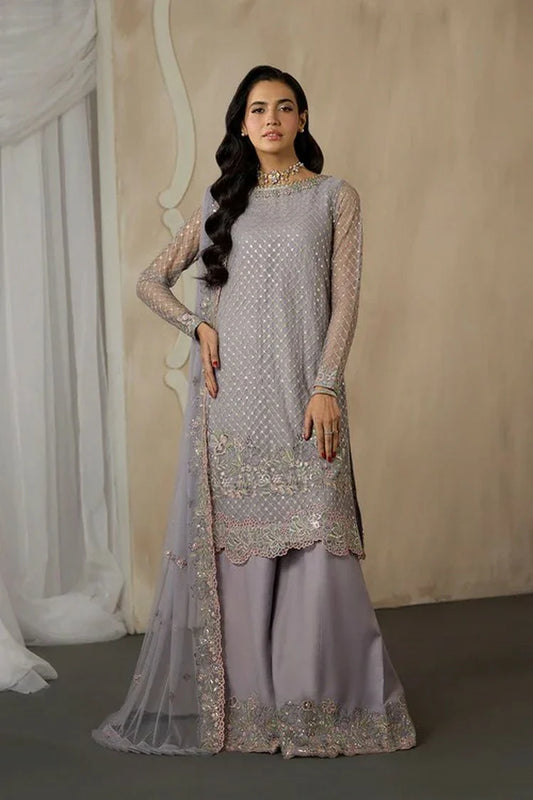 Picture of Zarif - Dharkash Formals - ZRF-DK-04 REEYA - Unstitched - Available at Raja Sahib