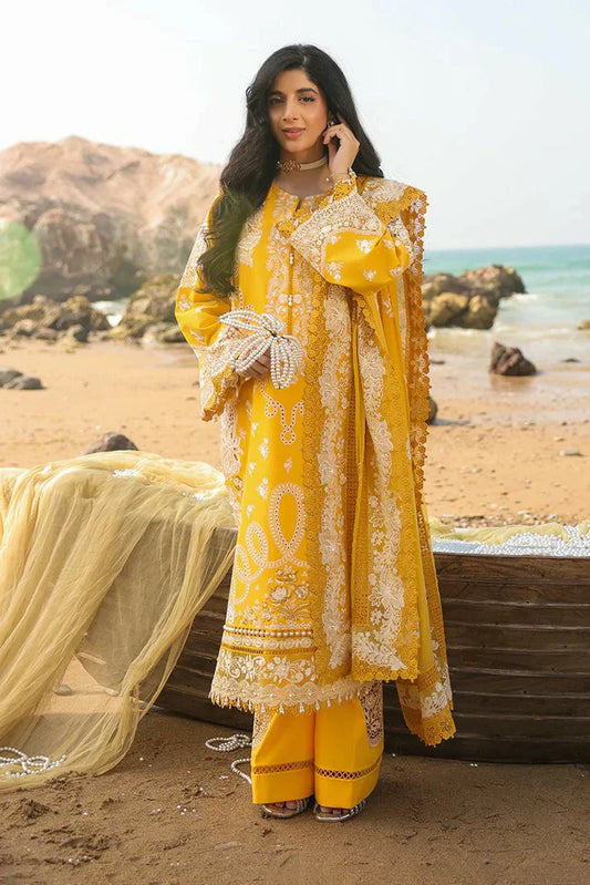 Picture of Imrozia - Hania Luxury Lawn Collection - SL-101 Ayzal - Unstitched - Available at Raja Sahib