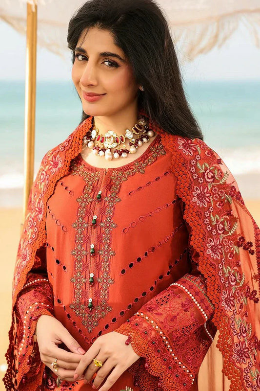Picture of Imrozia - Hania Luxury Lawn Collection - SL-103 Mirha - Unstitched - Available at Raja Sahib