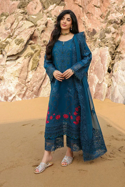 Picture of Imrozia - Hania Luxury Lawn Collection - SL-104 Iswah - Unstitched - Available at Raja Sahib