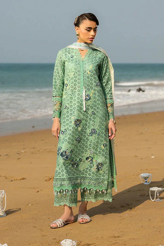 Imrozia - Hania Luxury Lawn Collection - SL-106 Neria - Unstitched