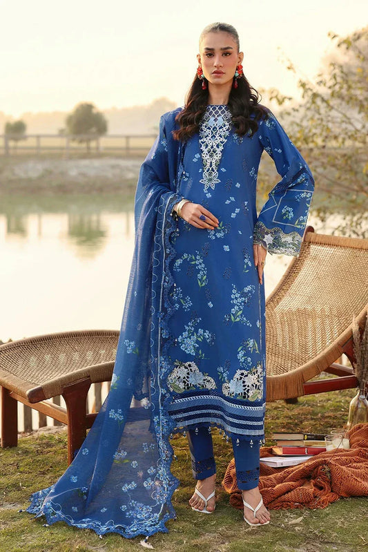 Picture of Sardinia - Festive Lawn - 1603-B RIVER SIDE - Unstitched - Available at Raja Sahib