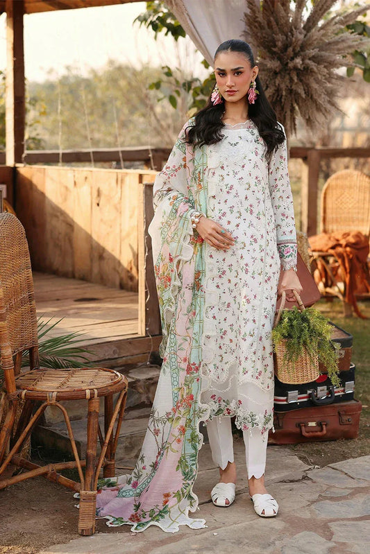 Picture of Sardinia - Festive Lawn - 1604-A PRIMROSE - Unstitched - Available at Raja Sahib