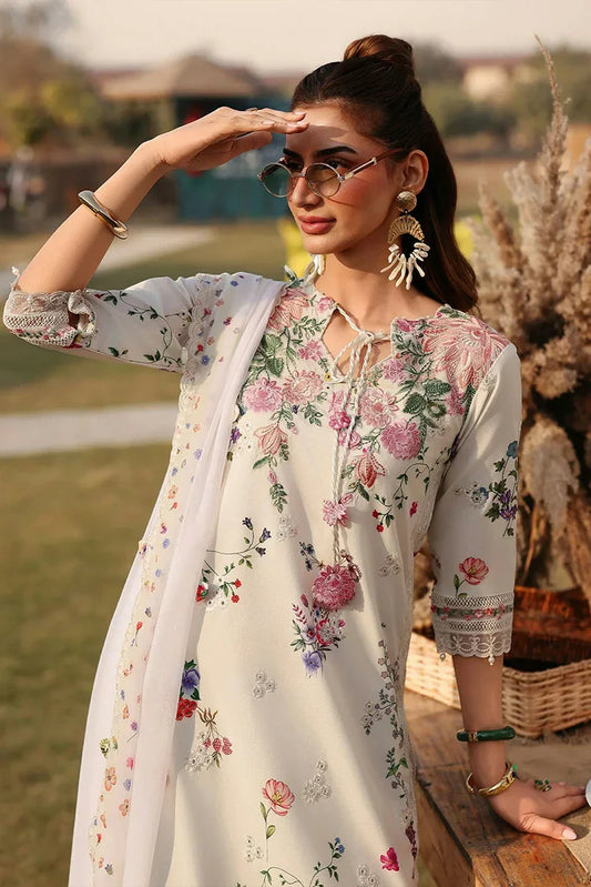 Picture of Sardinia - Festive Lawn - 1605-A WILD FLOWER - Unstitched - Available at Raja Sahib