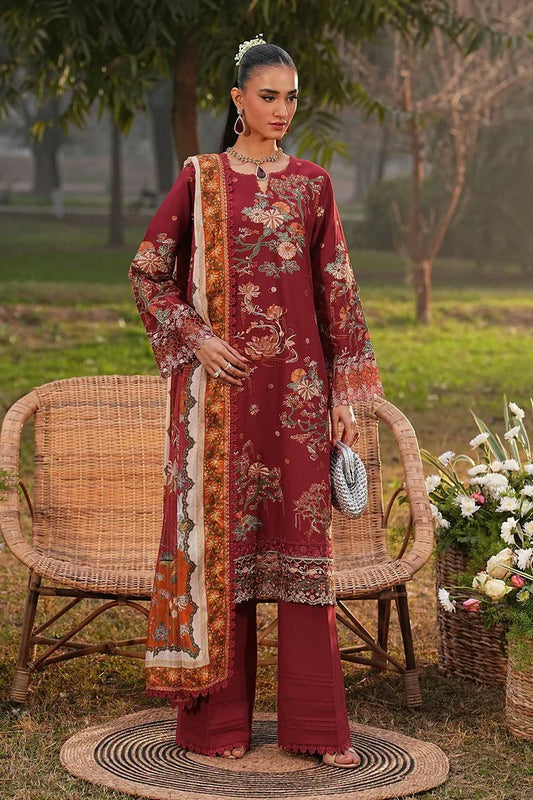 Picture of Ramsha - Ghazal Luxury Lawn Collection Vol 6 - G-605 - Unstitched - Available at Raja Sahib