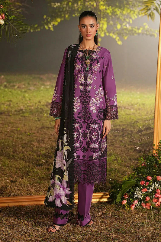 Picture of Ramsha - Ghazal Luxury Lawn Collection Vol 6 - G-607 - Unstitched - Available at Raja Sahib