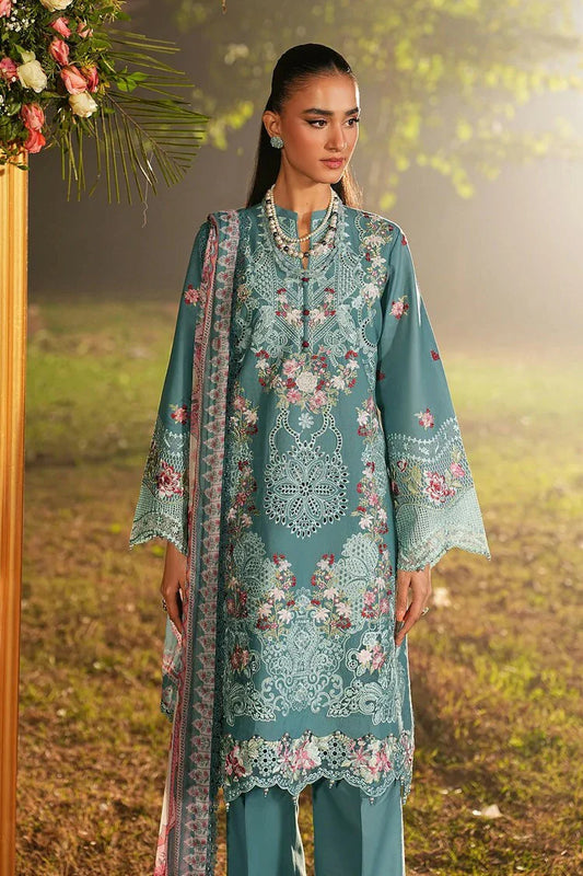 Picture of Ramsha - Ghazal Luxury Lawn Collection Vol 6 - G-608 - Unstitched - Available at Raja Sahib