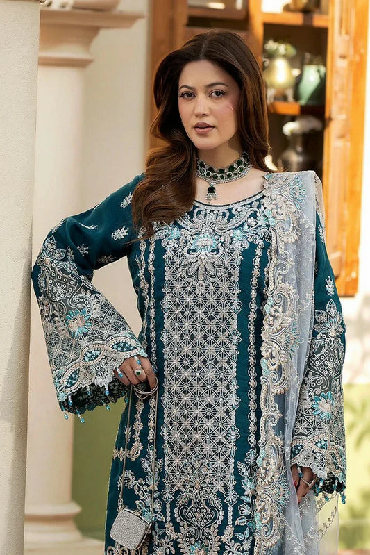 Imrozia - Baad e Saba Vol 3 - I-267 Zarqash - Unstitched