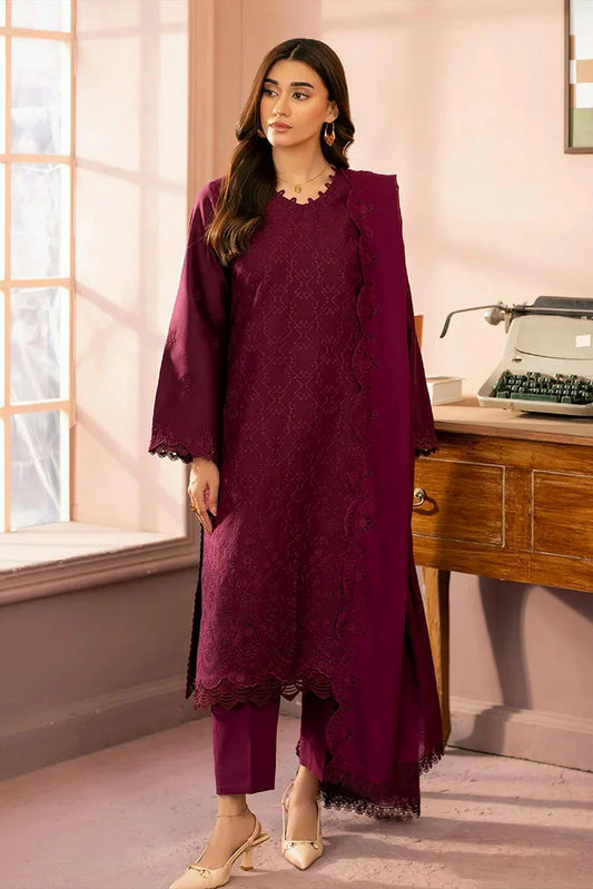 Rajbari - Raha Premium Chikankari - Design 01 - Unstitched