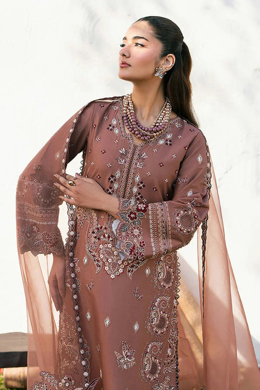 Zarizaa - Aura Of Flora - 3ULE07B-MAGMA - Unstitched