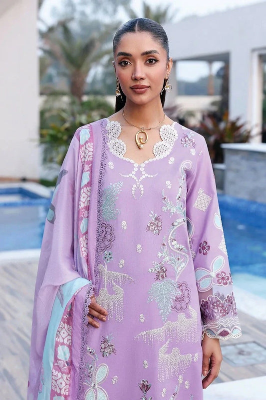 Picture of Ramsha - Andaaz Luxury Lawn Collection Vol 14 - Z-1407 - Unstitched - Available at Raja Sahib