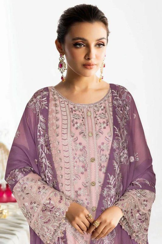Picture of Ramsha - Sangeet Embroidered Chiffon Collection Vol 4 - B-406 - Unstitched - Available at Raja Sahib
