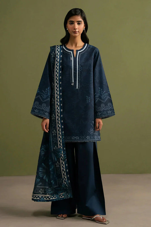 Picture of Seran - Unstitched Essentials - 08-Zayel - Unstitched - Available at Raja Sahib
