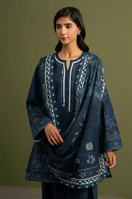Picture of Seran - Unstitched Essentials - 08-Zayel - Unstitched - Available at Raja Sahib