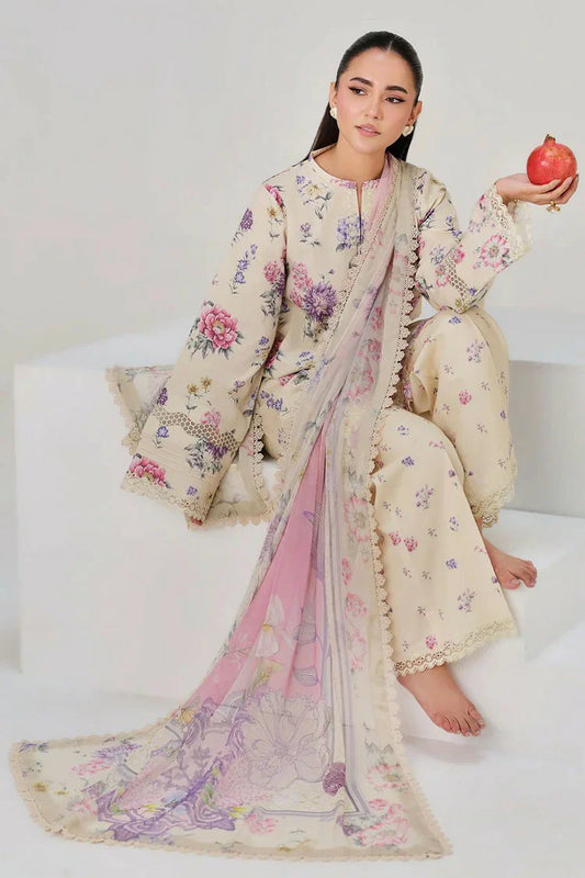 Picture of Ramsha - Rangrez Luxury Lawn Collection Vol 8 - N-801 - Unstitched - Available at Raja Sahib