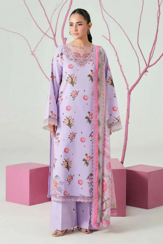 Picture of Ramsha - Rangrez Luxury Lawn Collection Vol 8 - N-804 - Unstitched - Available at Raja Sahib