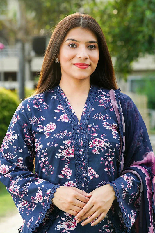 Picture of Ileen - Print Edit - 10-Zinia - Unstitched - Available at Raja Sahib