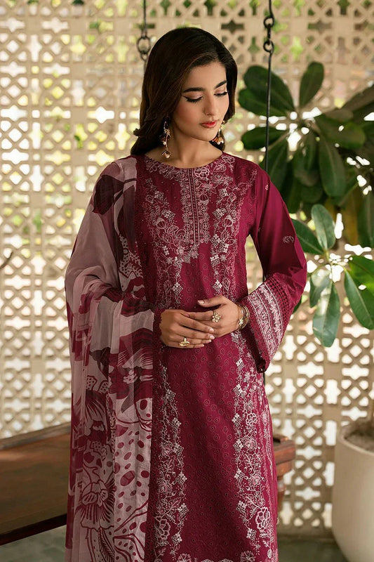 Picture of Ramsha - Ghazal Luxury Lawn Collection Vol 7 - G-701 - Unstitched - Available at Raja Sahib