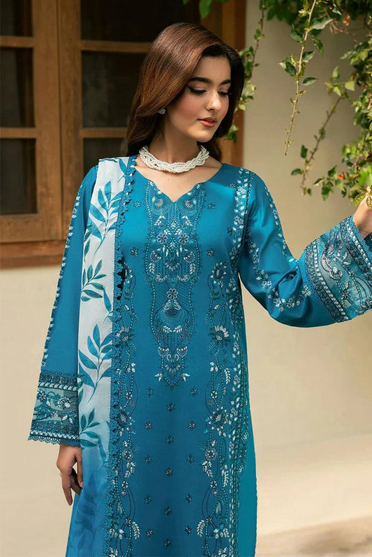 Picture of Ramsha - Ghazal Luxury Lawn Collection Vol 7 - G-702 - Unstitched - Available at Raja Sahib