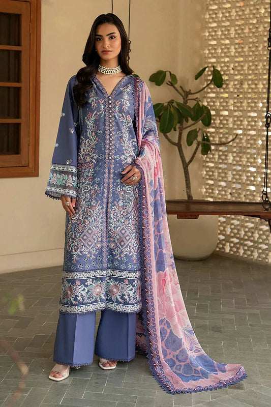 Picture of Ramsha - Ghazal Luxury Lawn Collection Vol 7 - G-707 - Unstitched - Available at Raja Sahib