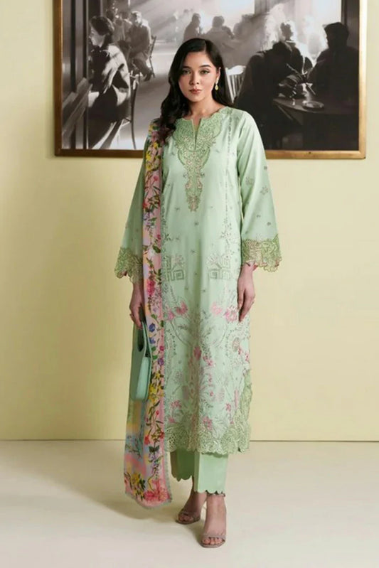 Picture of Neeshay - Whispers Of Summer Luxury Lawn - NH-28-INEZ - Unstitched - Available at Raja Sahib