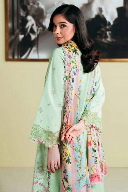 Picture of Neeshay - Whispers Of Summer Luxury Lawn - NH-28-INEZ - Unstitched - Available at Raja Sahib