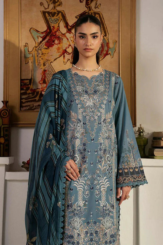 Picture of Ramsha - Mashaal Luxury Lawn Collection Vol 16 - L-1601 - Unstitched - Available at Raja Sahib