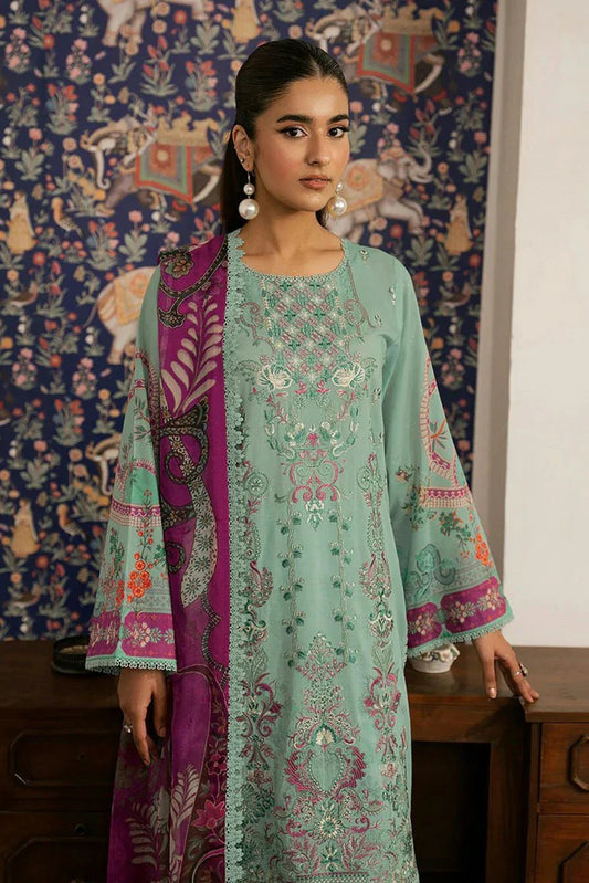 Picture of Ramsha - Mashaal Luxury Lawn Collection Vol 16 - L-1609 - Unstitched - Available at Raja Sahib