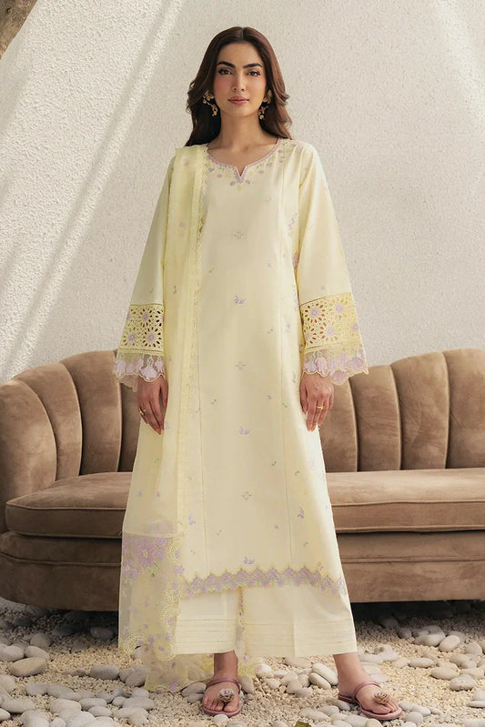 Picture of Seran - Eclat Premium Lux Lawn - 05-Lumea - Unstitched - Available at Raja Sahib