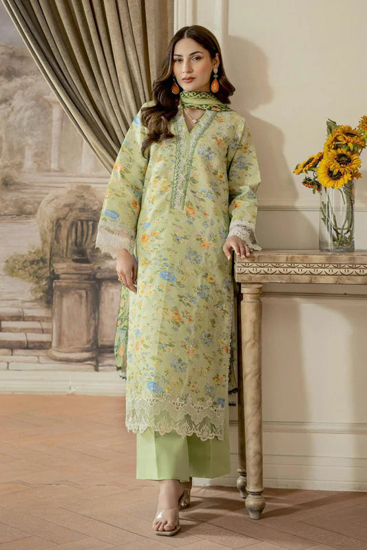 Picture of Rajbari - Raha Premium Printkari Vol 2 - Design 08 - Unstitched - Available at Raja Sahib