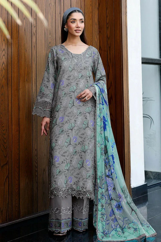 Picture of Ramsha - Rangrez Luxury Lawn Collection Vol 9 - N-901 - Unstitched - Available at Raja Sahib