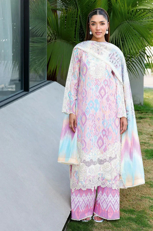 Picture of Ramsha - Rangrez Luxury Lawn Collection Vol 9 - N-909 - Unstitched - Available at Raja Sahib