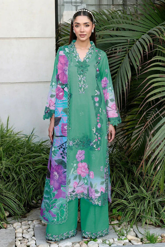 Picture of Ramsha - Rangrez Luxury Lawn Collection Vol 9 - N-910 - Unstitched - Available at Raja Sahib