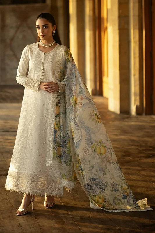 Picture of Imrozia - Maya Luxury Lawn - SL-154 Inaya - Unstitched - Available at Raja Sahib
