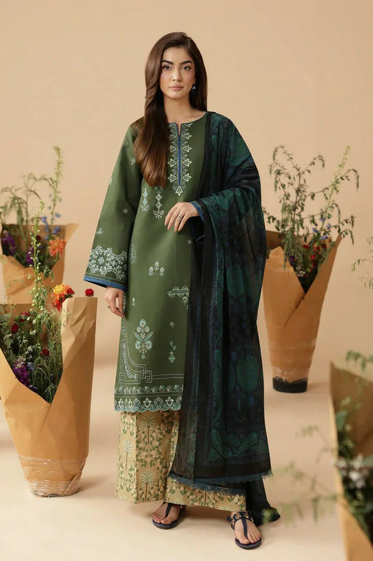Picture of Rajbari - Jahaan Embroidered Lawn Signature Edit - JAHAAN 07 - Unstitched - Available at Raja Sahib