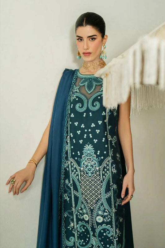 Picture of Zariya - Zaira Blooming Flower Lawn Collection - FAUNA-ZB6S101 - Unstitched - Available at Raja Sahib