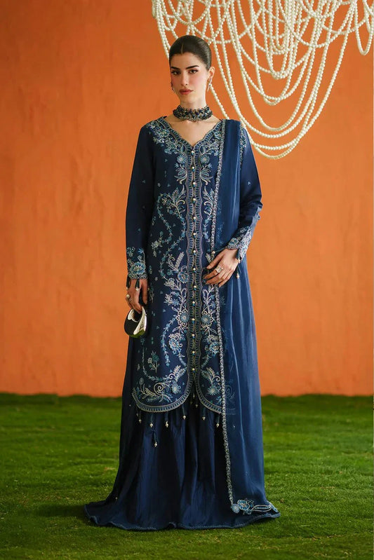 Picture of Zariya - Zaira Blooming Flower Lawn Collection - NEVE-ZB6S104 - Unstitched - Available at Raja Sahib