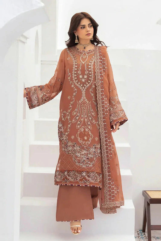 Picture of Ramsha - Sonehri Luxury Chiffon Collection Vol 3 - BB-307 - Unstitched - Available at Raja Sahib