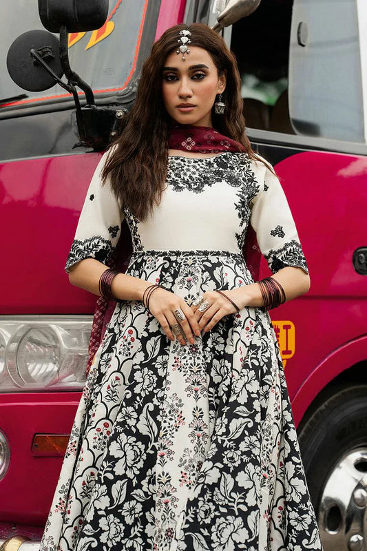 Shagna - Ek Dopahar Traditional Peshwaz Spring Summer - SP-101 (ADA) - Unstitched