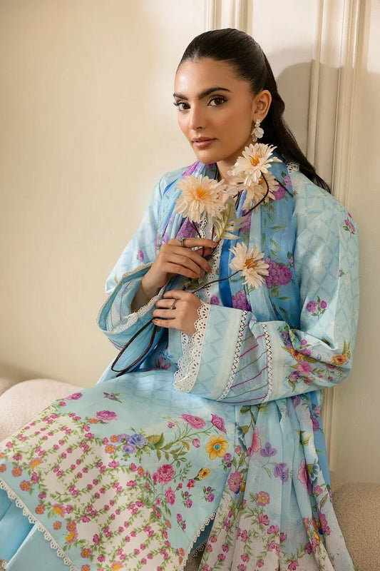 Rajbari - Nissa Exclusive Summer Prints - Design 08 - Unstitched