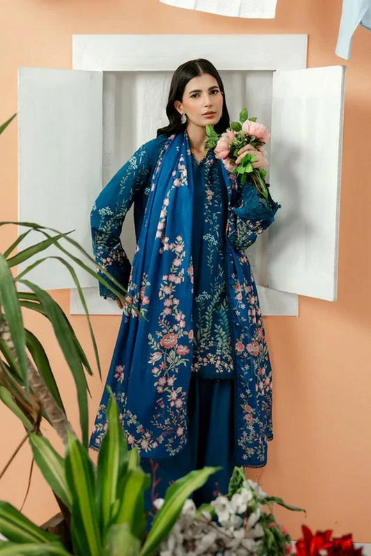 Zarposh - Sundaze Summer Prints - 13-Neroli - Unstitched