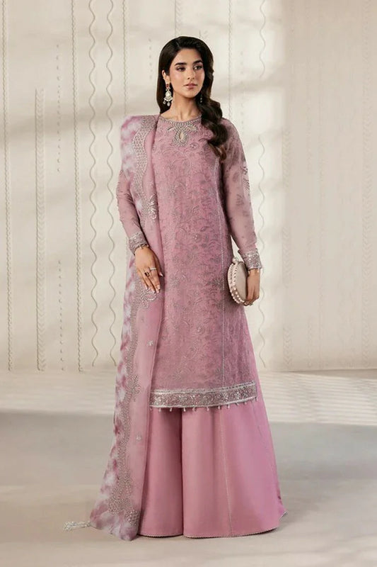 Zarif - Bayaan Chiffon Collection - ZR-BYN-03 SIYAAN - Unstitched