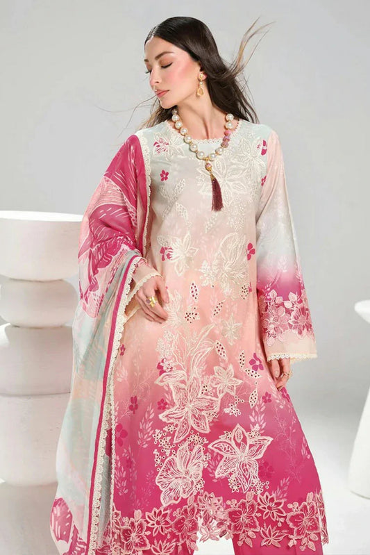 Ramsha - Dhanak Embroidered Lawn Collection Vol 2 - DH-202 - Unstitched