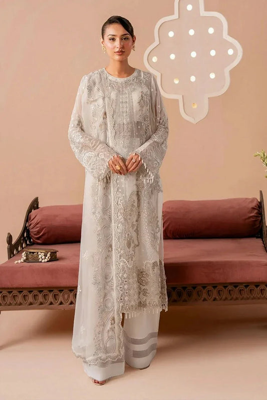 Ramsha - Dastak Luxury Chiffon Collection Vol 3 - Q-302 - Unstitched