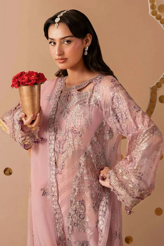 Ramsha - Dastak Luxury Chiffon Collection Vol 3 - Q-305 - Unstitched