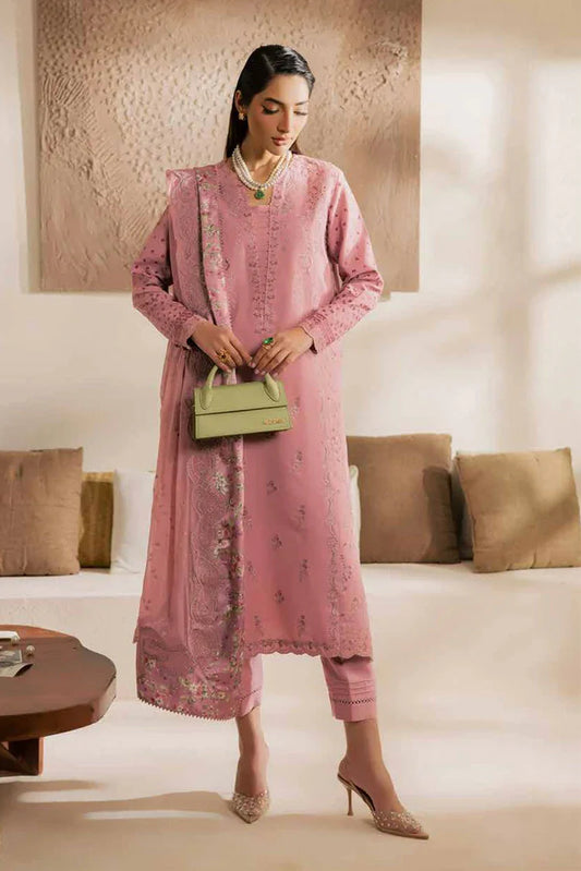 Nureh - Exclusive Luxury Lawn Karandi Collection Vol 1 - NE-216 - Unstitched