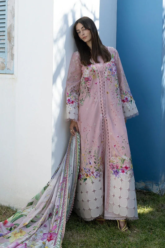Picture of Elaf - Santorini Prints Collection - EPN-2 Angel - Unstitched - Available at Raja Sahib