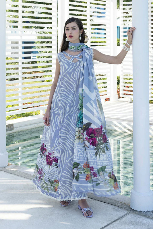 Picture of Elaf - Santorini Prints Collection - EPN-3B Seira - Unstitched - Available at Raja Sahib